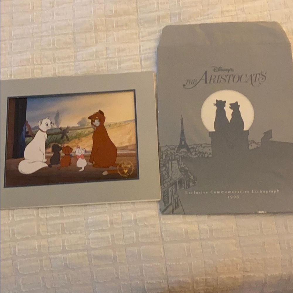 Amazing Aristocats Disney print.